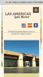 Mobile Screenshot of lasamericaslatinmarket.com